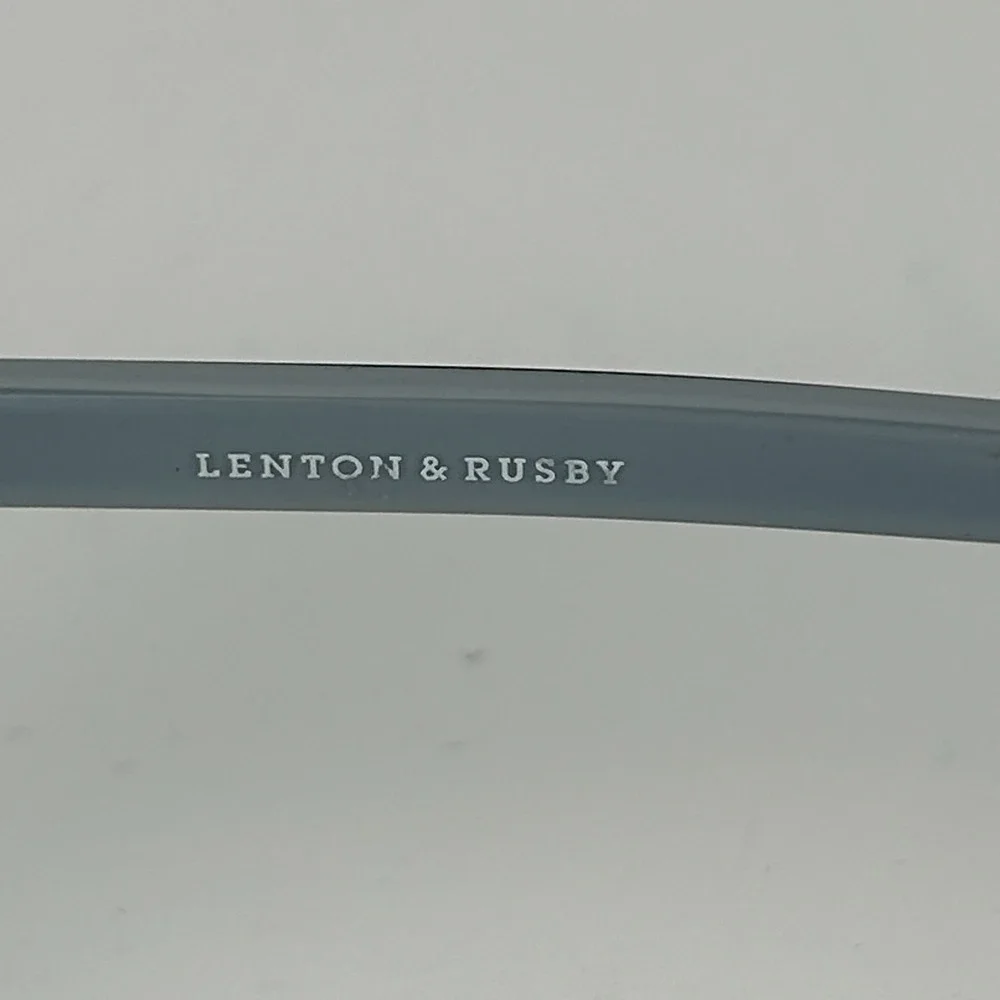 Lenton & Rusby LRK1001 Women Eyeglasses Frame Gray Crystal Full Rim 48-16-130 mm